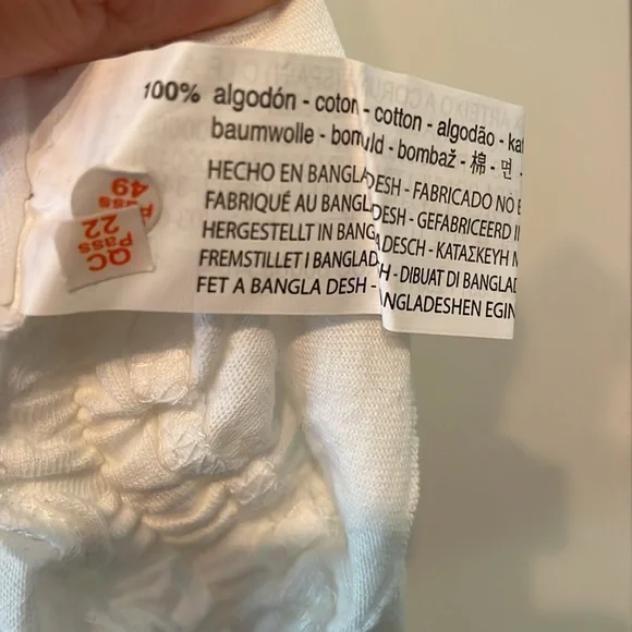 NWT Zara White Ruched Women Top - Picture 5 of 6